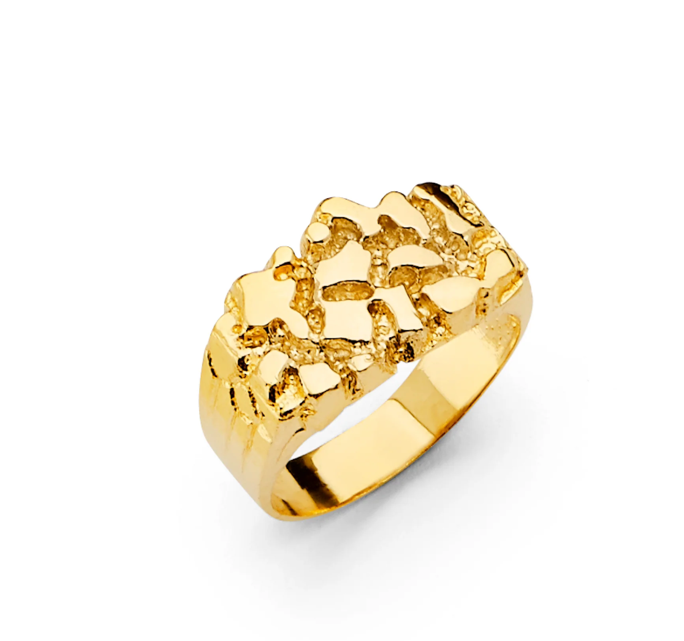 Open Nugget Rings Gold Nugget Rings – vandpjewelry