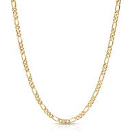 14K Gold Figaro Chain 5mm V&P Jewelry
