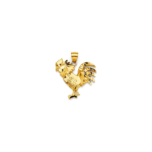 14K Gold "El Gallo" Pendant 261 V&P Jewelry