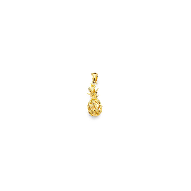 14K Gold 3D Pineapple Pendant (M) V&P Jewelry