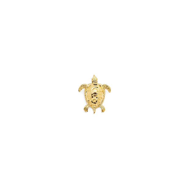 14K Gold Turtle Pendant 434 V&P Jewelry