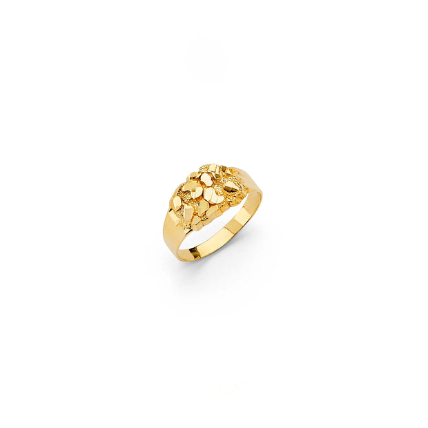 14K Gold Cloud Nugget Ring (M) V&P Jewelry