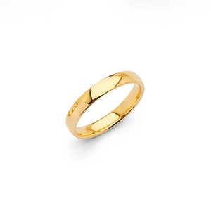 14K Gold Wedding Band Ring 4mm V&P Jewelry